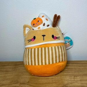 Cat Pumpkin Spice Squishmallow